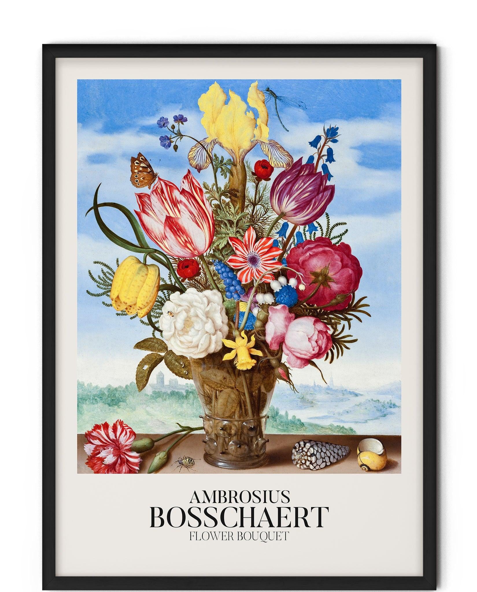 Ambrousius Bosschaert - Flower Bouquet - Posterade