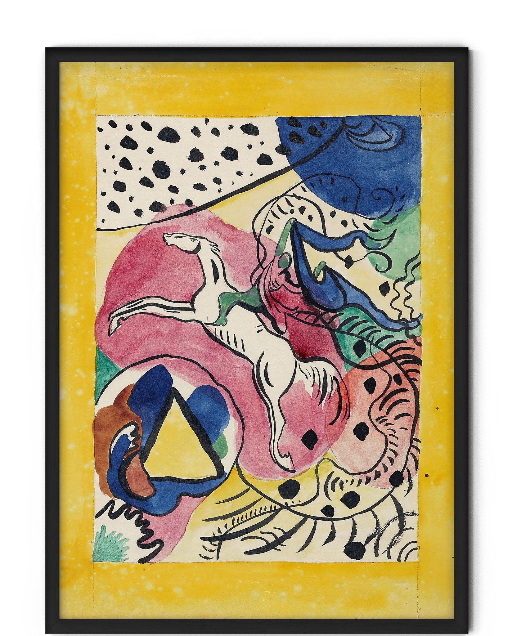 Wassily Kandinsky - The Blue Rider - Posterade